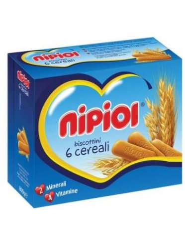 Nipiol biscottini 6 cereali 800 g
