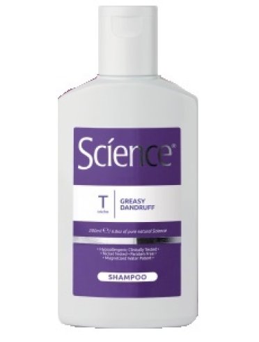 Science shampoo trattante forfora grassa 200 ml
