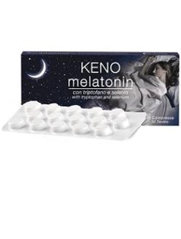 Keno melatonin triptofano selenio 30 compresse