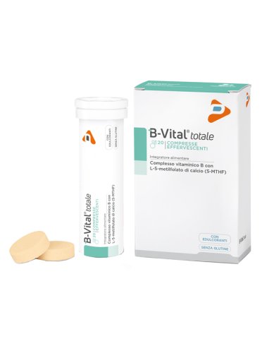 B-vital totale - integratore di vitamina b - 20 compresse effervescenti