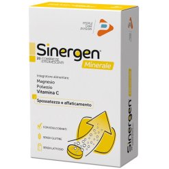 Sinergen Minerale - Integratore di Magnesio e Potassio Gusto Limone - 20 Compresse