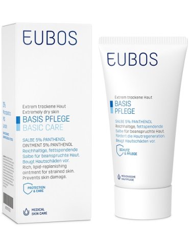 Eubos 5% pantenolo - pomata rigenerante per pelle delicata - 75 ml