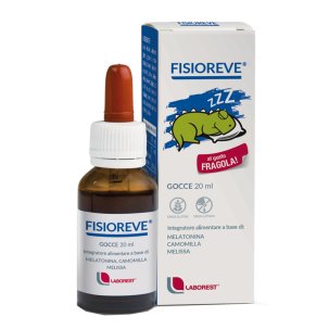 Fisioreve Gocce - Integratore con Melatonina per Favorire il Sonno - 20 ml