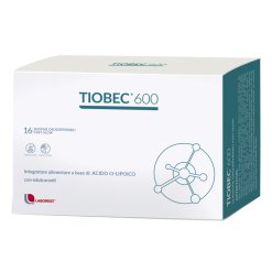 Tiobec 600 - Integratore per il Metabolismo Energetico - 16 Bustine Orosolubili