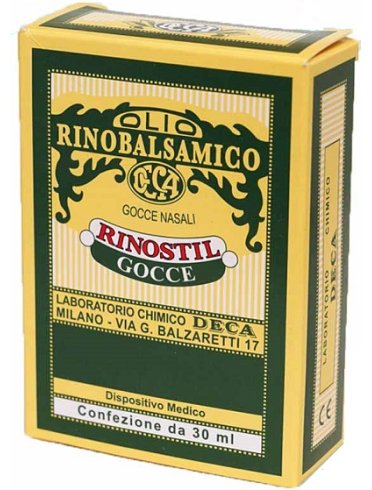 Rinostil - gocce nasali olio rinobalsamico per la protezione della mucosa - 30 ml