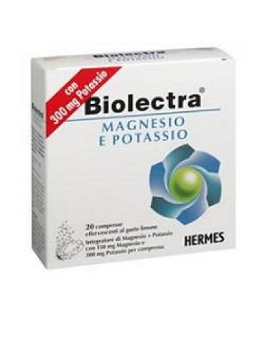 Biolectra magnesio potassio limone 20 compresse