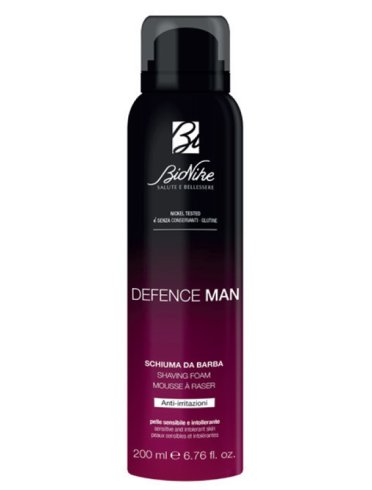 Bionike defence man safe shave - schiuma da barba anti-irritazioni - 200 ml