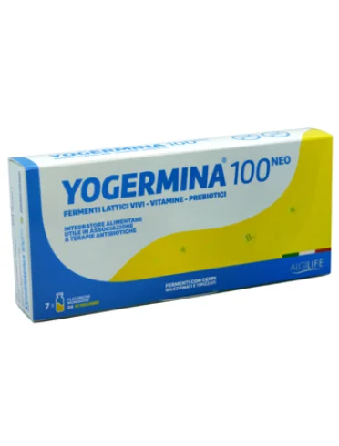 Yogermina 100 miliardi 7 flaconcini 8 ml Yogermina 100 miliardi 7 flaconcini 8 ml