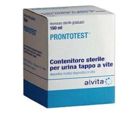 CONTENITORE URINE ALVITA PRONTOTEST TAPPO A VITE