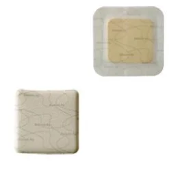 MEDICAZIONE IN SCHIUMA DI POLIURETANO NON ADESIVA A RILASCIOIONI ARGENTO 10X10 5 PEZZI