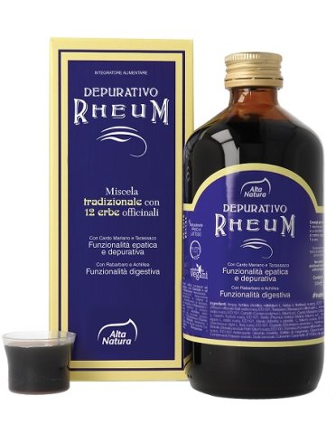 Depurativo rheum integratore epatico 250 ml