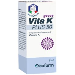 Vita K Plus 50 Gocce Integratore Vitamina K1 6 ml