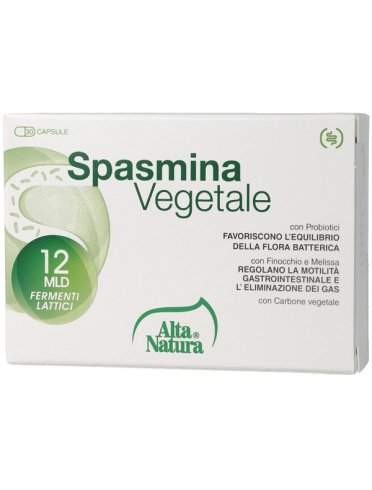 Spasmina vegetale 30 opercoli 500 mg