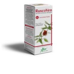 Aboca RuscoVen Plus Concentrato Fluido - Integratore per Gambe Pesanti - 200 g