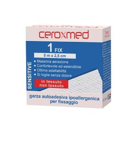 Garza ceroxmed fix misura 500x2,5 cm 1 pezzo