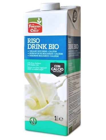 Fsc rice drink bevanda di riso con calcio bio vegan senza zuccheri aggiunti 1 lt