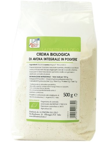 Crema di avena integrale bio 500 g