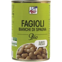 FAGIOLI BIANCHI DI SPAGNA PRONTI BIO 400 G