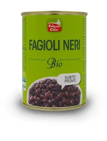 Fagioli neri pronti bio 400g