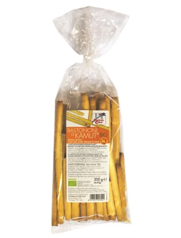 Fsc bastoncini di kamut senza lievito bio con olio extravergine di oliva 200 g Fsc bastoncini di kamut senza lievito bio con olio extravergine di oliva 200 g