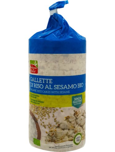 Fsc gallette di riso al sesamo biologiche 100 g