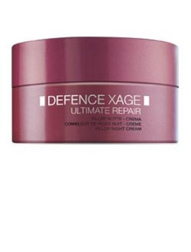 Bionike defence xage ultimate - crema viso filler notte - 50 ml