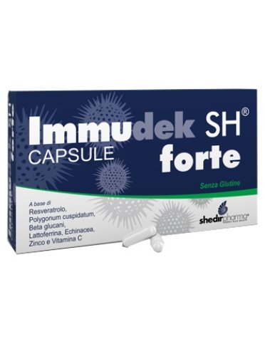 Immudek forte sh - integratore per difese immunitarie - 15 capsule
