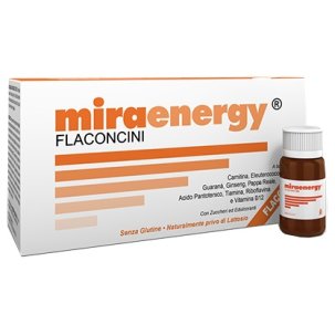 Miraenergy - Integratore per Stanchezza Fisica e Mentale - 10 Flaconcini