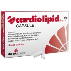 Cardiolipidshedir - Integratore per il Controllo del Colesterolo - 30 Capsule
