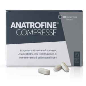 Anatrofine - Integratore Pelle e Capelli - 30 Compresse Retard