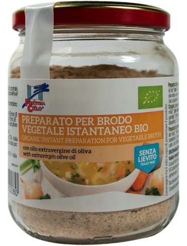 Fsc brodo vegetale istantaneo senza lievito bio con olio extravergine di oliva 200 g