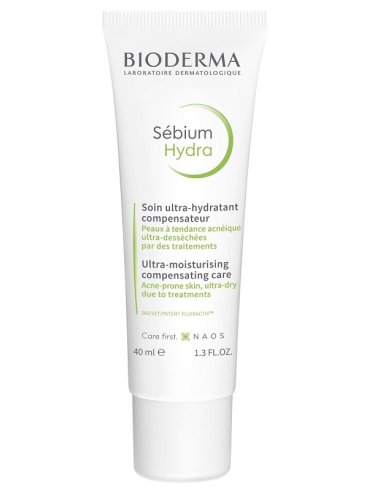 Bioderma sebium hydra - crema viso lenitiva idratante per pelli sensibili - 40 ml
