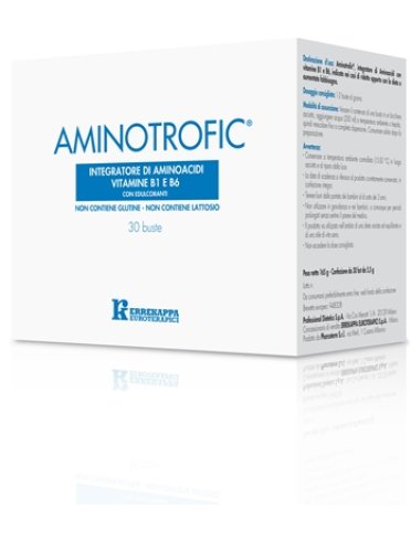 Aminotrofic - integratore di aminoacidi con vitamina b - 30 bustine
