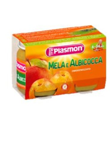 Plasmon omogeneizzato mela albicocca 2 x 104 g