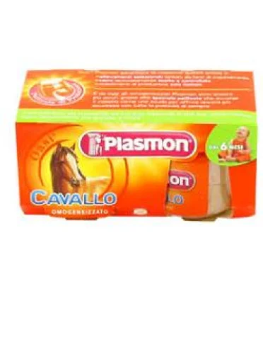 Plasmon omogeneizzato cavallo 80 g x 2 pezzi Plasmon omogeneizzato cavallo 80 g x 2 pezzi
