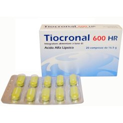 Tiocronal 600 HR Integratore Antiossidante 20 Compresse