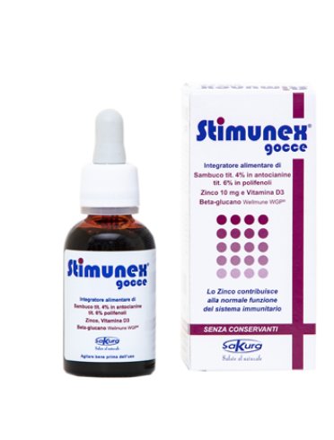 Stimunex gocce integratore per sistema immunitario 30 ml