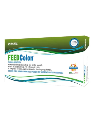 Feedcolon trattamento del colon irritabile 30 compresse Feedcolon trattamento del colon irritabile 30 compresse
