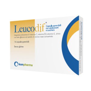 Leucodif Integratore Sistema Immunitario 14 Capsule