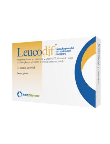 Leucodif integratore sistema immunitario 14 capsule