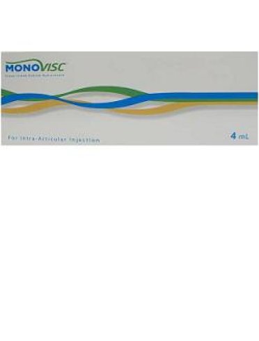 Siringa intra-articolare monovisc acido ialuronico 20mg/ml 4ml