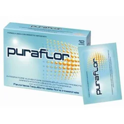 Puraflor - Integratore di Fermenti Lattici - 12 Bustine