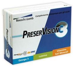 PreserVision 3 - Integratore Antiossidante per il Benessere della Vista - 30 Capsule
