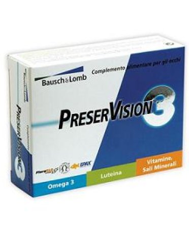 Preservision 3 - integratore antiossidante per il benessere della vista - 30 capsule
