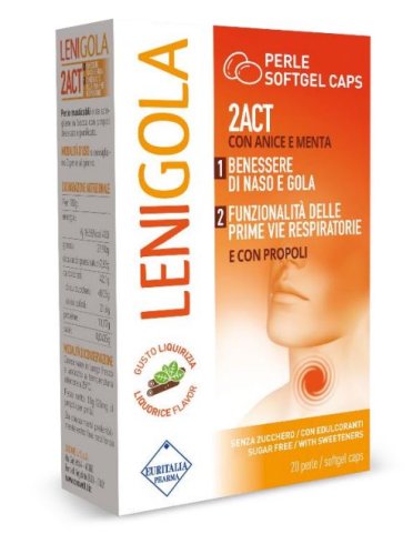 Lenigola balsamiche perle alla liquirizia 20 pezzi