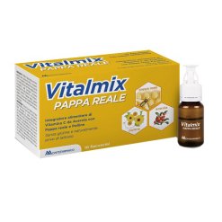 Vitalmix Pappa Reale - Integratore per Difese Immunitarie Senza Glutine - 10 Flaconcini