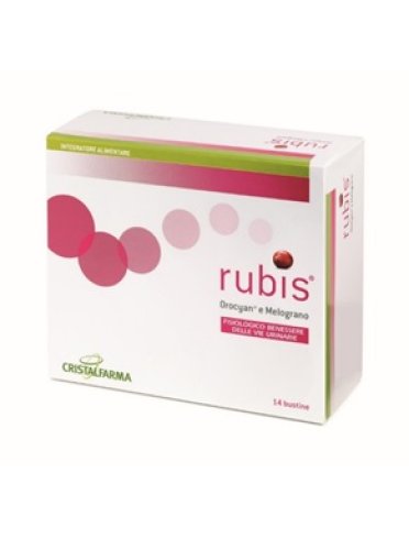 Rubis - integratore per il benessere delle vie urinarie - 14 bustine