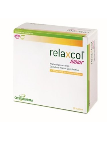 Relaxcol junior - integratore per eliminare i gas intestinali - 16 bustine