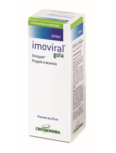 Imoviral gola - integratore difese immunitarie - spray 20 ml