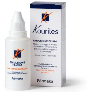 Kouriles Emulsione Fluida Viso e Corpo per Dermatite 30 ml